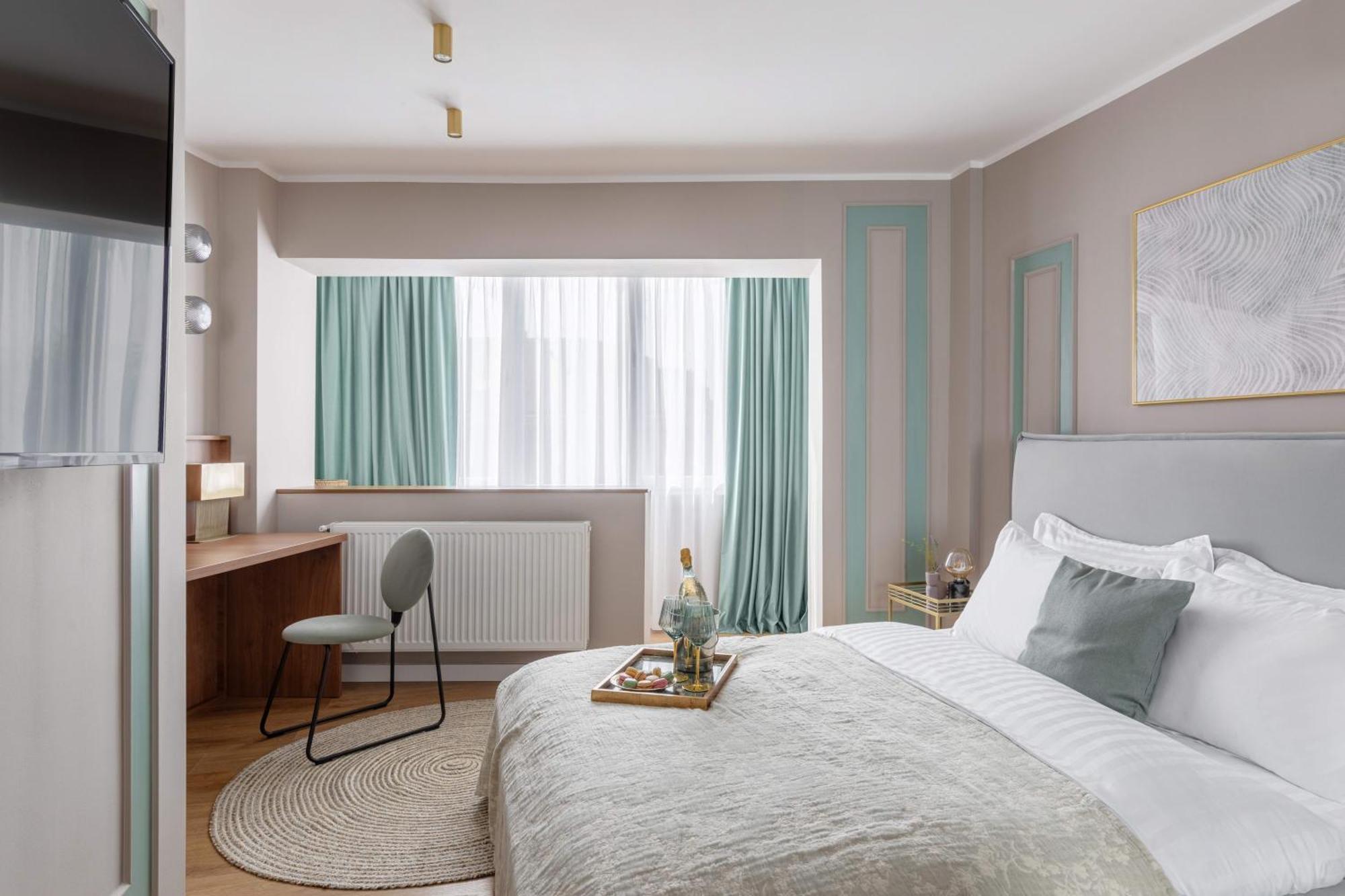 Holt - Sublime Minty Green 1Br On The Park Bukarest Eksteriør billede